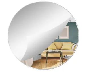 NEILL High Gloss Acrylic Silver Mirror Round 2mm (Pack of 2pcs) Size:- (2mm, 6x6 inches,)