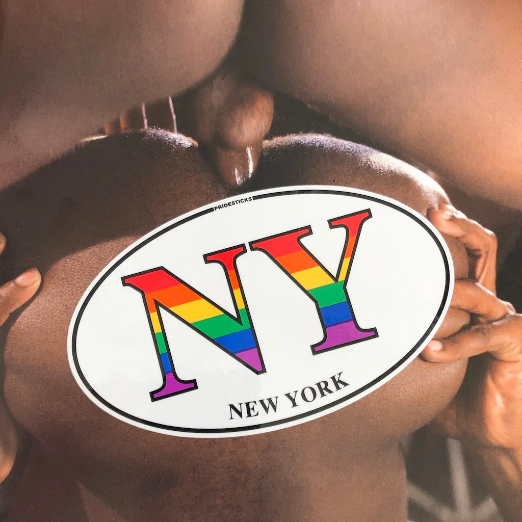 NEW YORK VINTAGE BUMBER STICKER