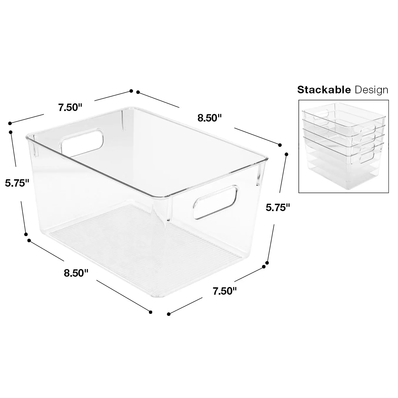 Pantry Storage Drawers Set