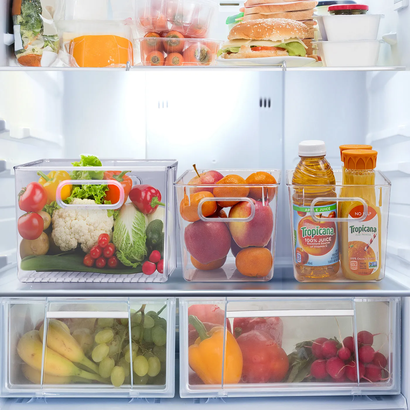 Pantry Storage Drawers Set