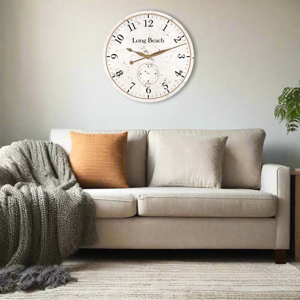 Personalized Time and Tide Clock