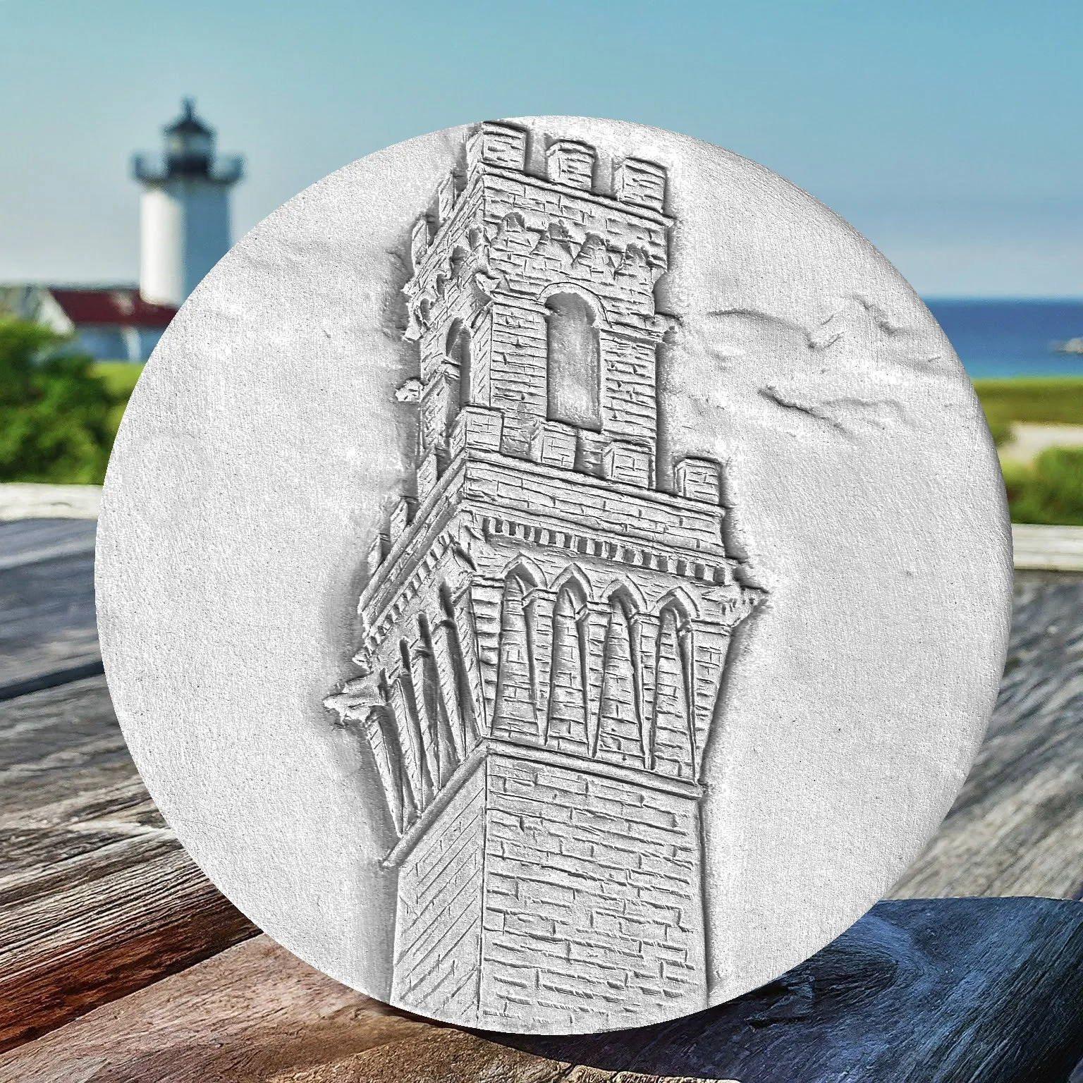 Pilgrim Monument Drink Coasters