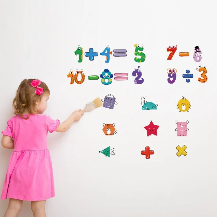 Preschool Wall Decal | Counting Numbers & Math Symbols