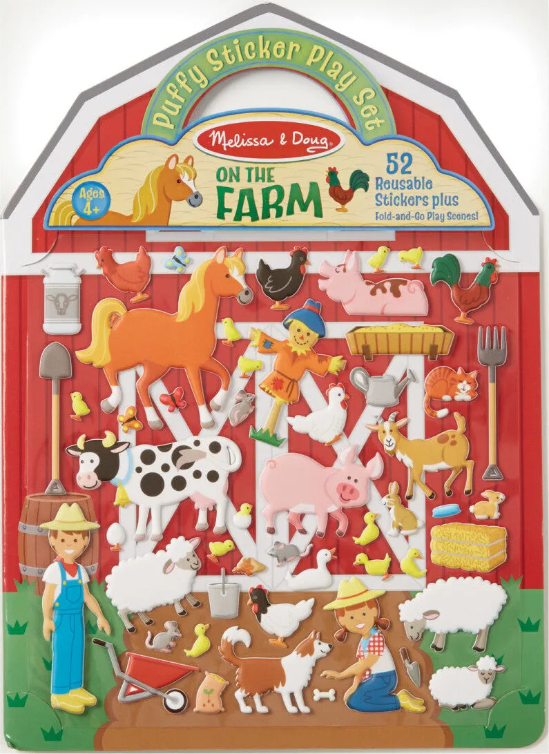 Puffy Sticker Farm Play Set