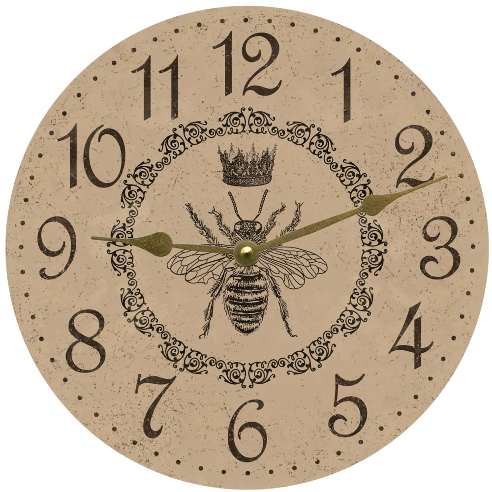 Queen Bee Clock- Honeybee Clock