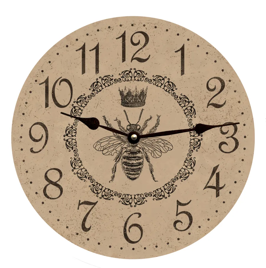 Queen Bee Clock- Honeybee Clock