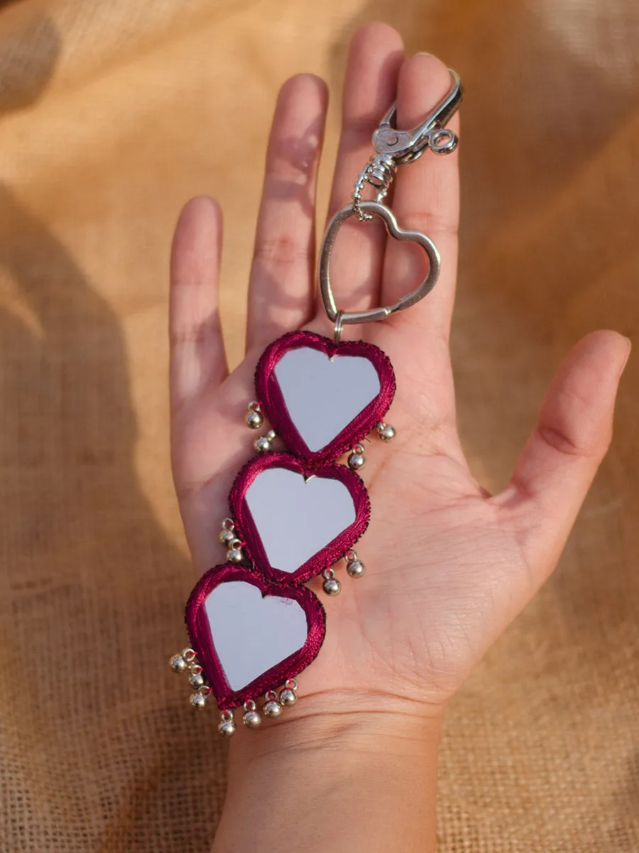 Raani Noor Mirrors Keychain Bagcharm