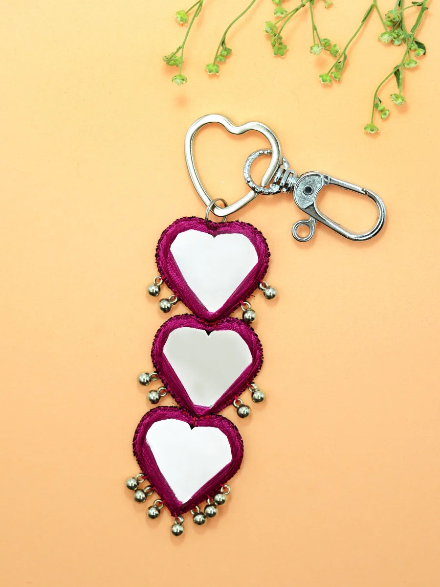 Raani Noor Mirrors Keychain Bagcharm