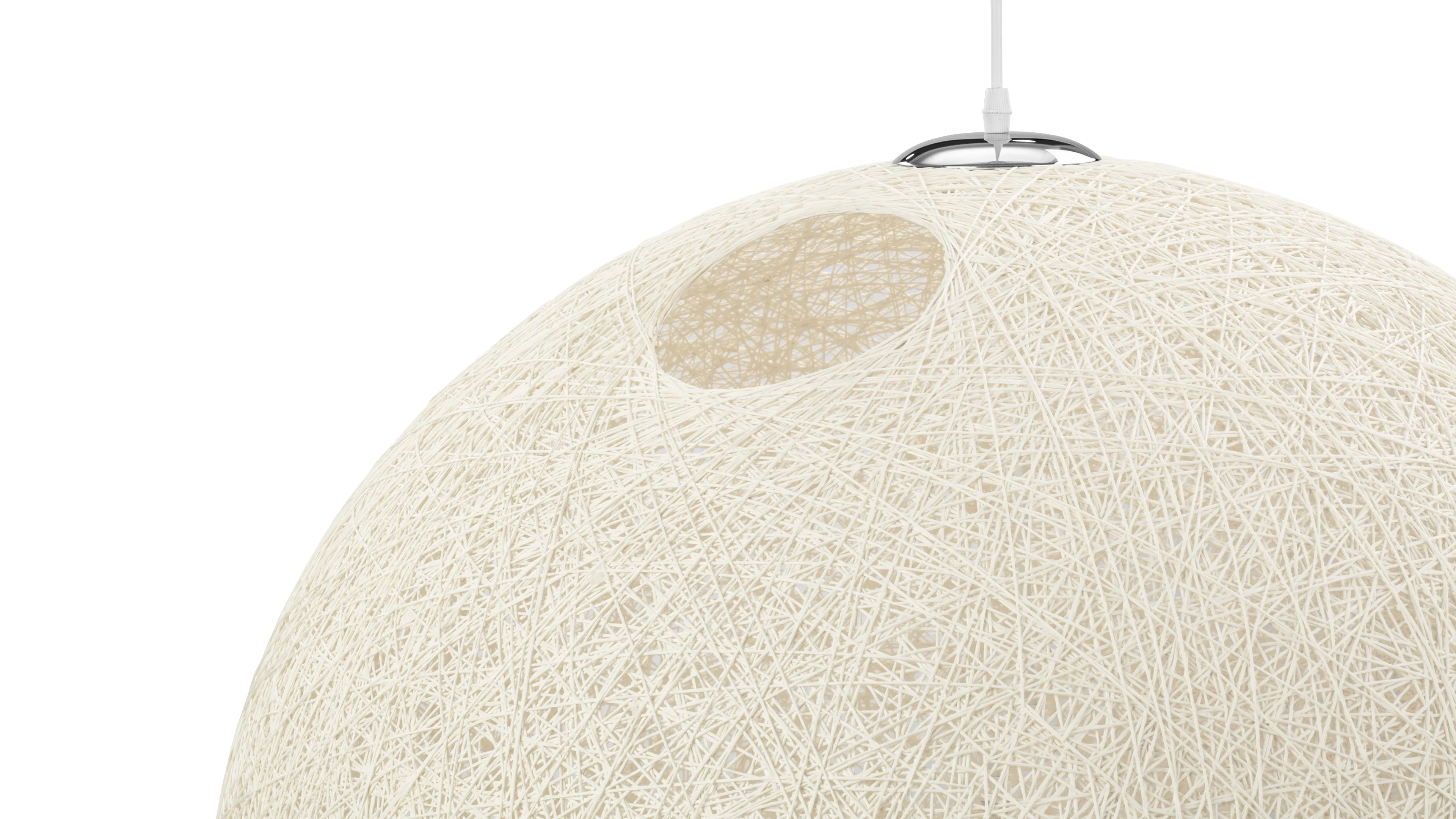 Random - Random Pendant Light, White