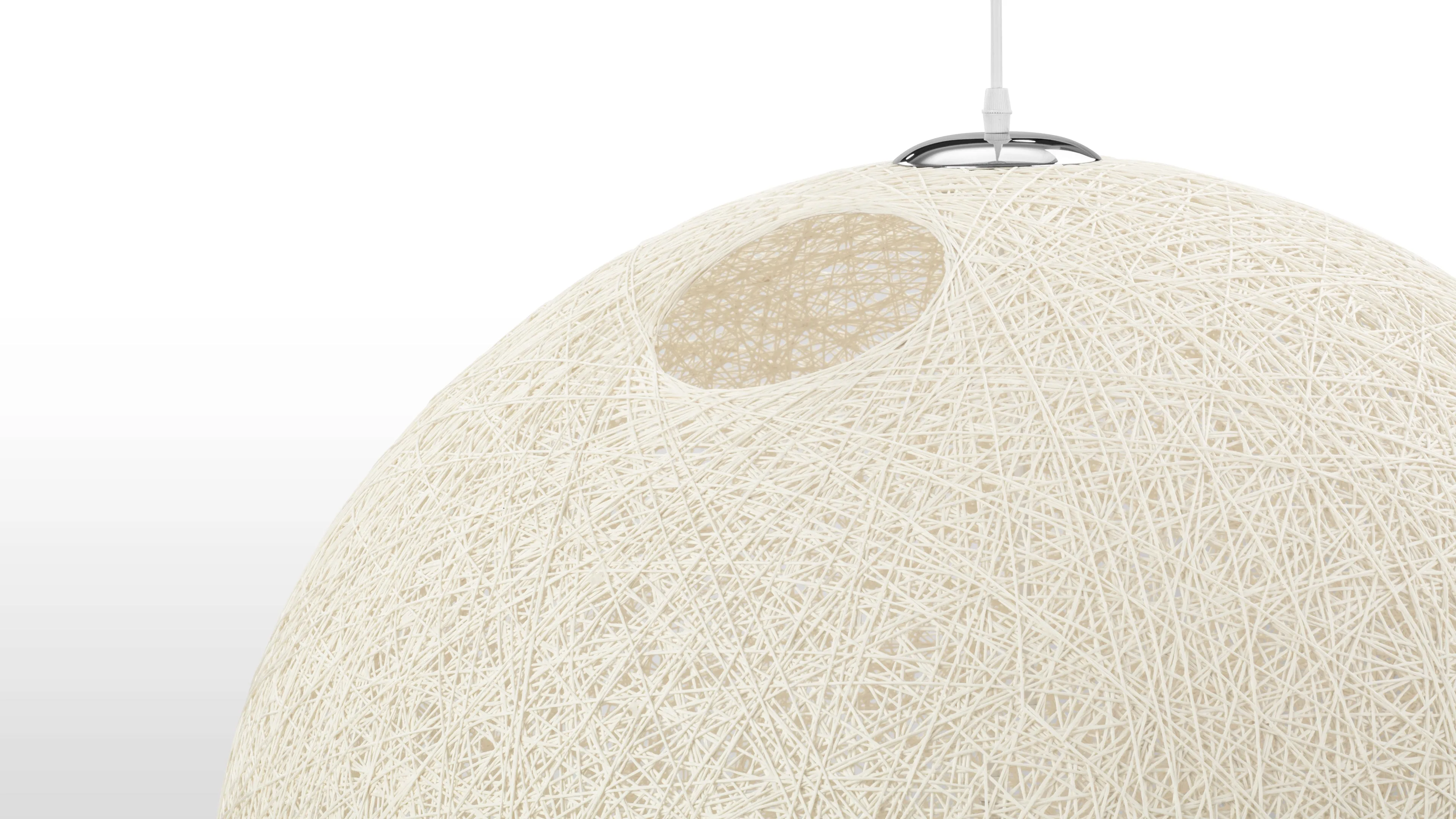 Random - Random Pendant Light, White