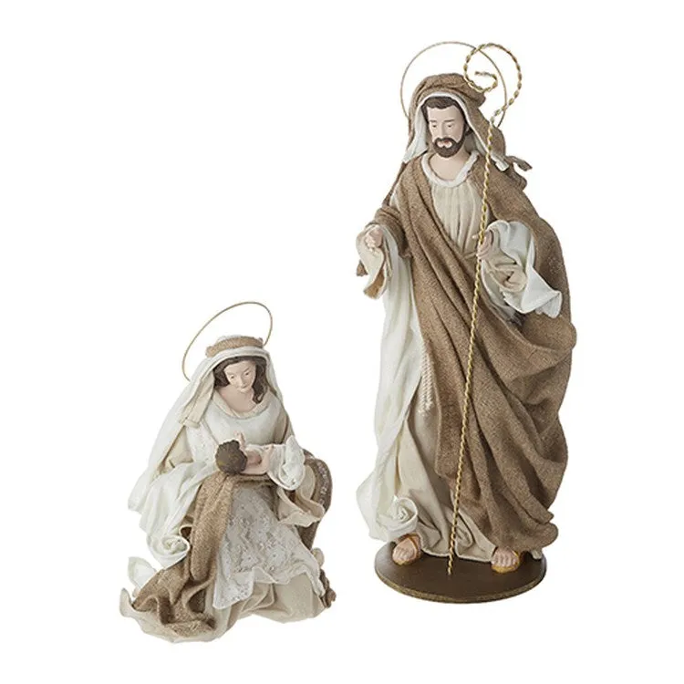 Raz Imports 2022 Holiday In Provence 26.75" Holy Family, Set of 2