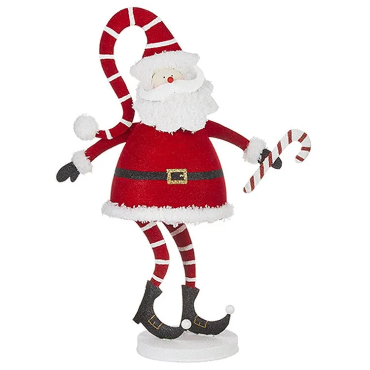 Raz Imports 2022 Merrymint 17.25" Santa With Candy Cane