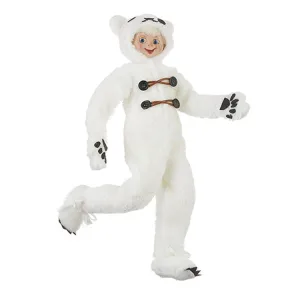 Raz Imports 2022 North Pole Friends 16" Polar Bear Posable Elf