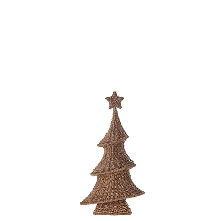 Raz Imports 2022 Winter Cottage Flat Woven Tree