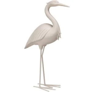 Regency International Resin and Metal Standing Egret