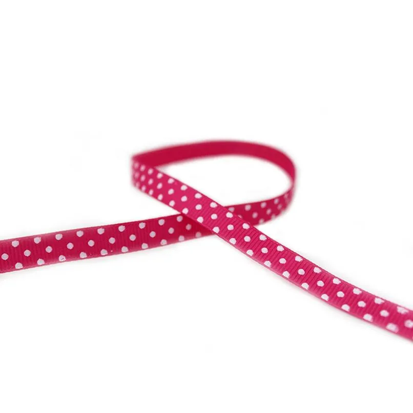 Ribbon grosgrain dot 9mm x 50m