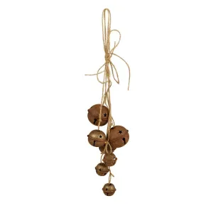 Rusty Nut Bell Hanging Bunch