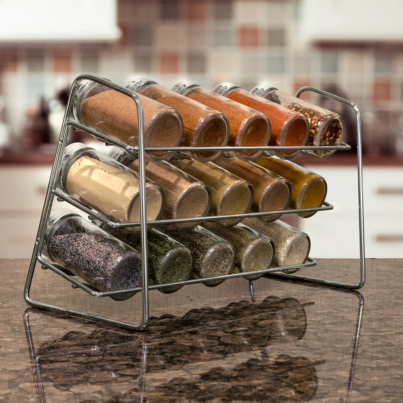 Spice Rack Organizer (15 Bottles)