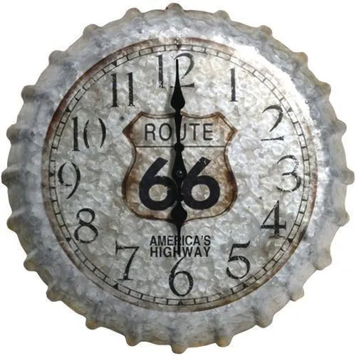 Springfield 22&amp;quot; Oversized Heirloom Clock (bottle Cap) (pack of 1 Ea)