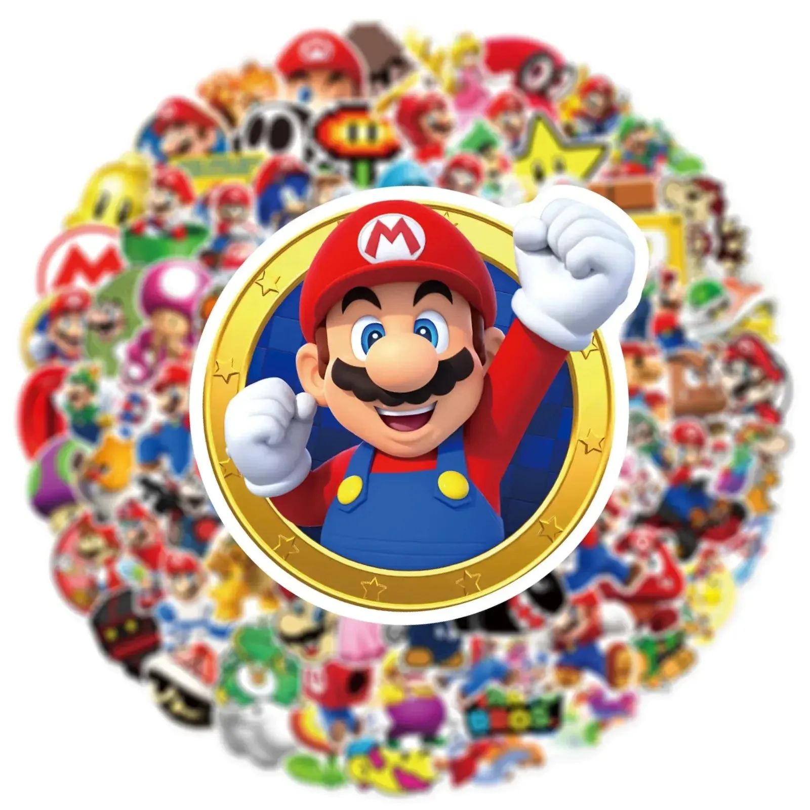 Super Mario Bros Stickers - Iconic & Fun