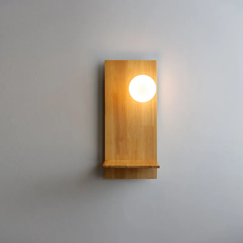 Tala Modern Wood Wall Light Shelf