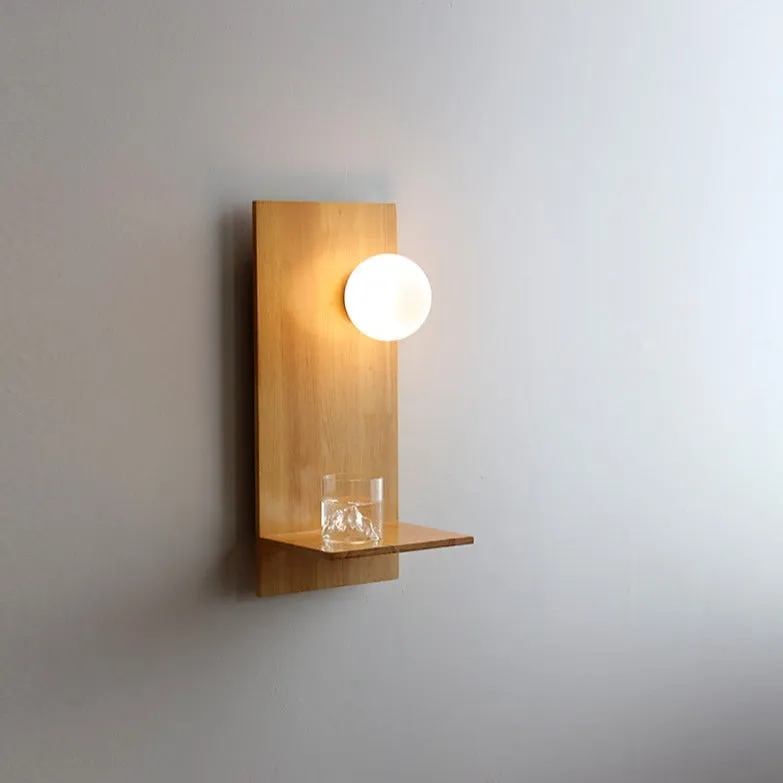 Tala Modern Wood Wall Light Shelf