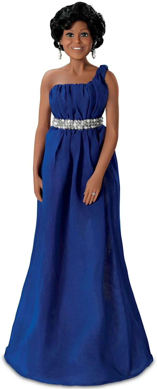 The Ashton-Drake Galleries Michelle Obama 2010 State Dinner Fashion Doll Part of The First Lady of Fashion Collection 14.75-inches