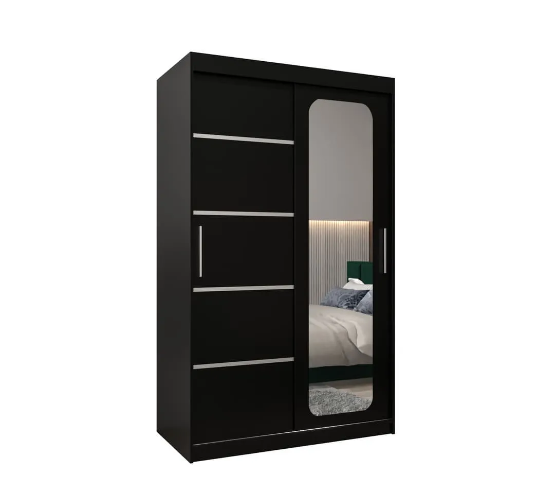 Uppsala V2 Sliding Door Wardrobe 120cm