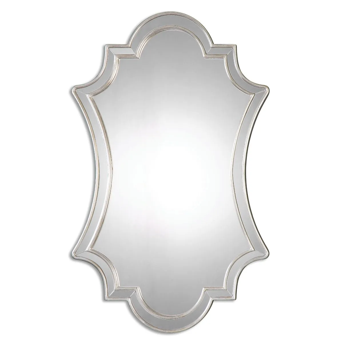 Uttermost Elara Antiqued Silver Wall Mirror