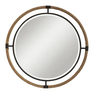 Uttermost Melville Coastal Round Mirror