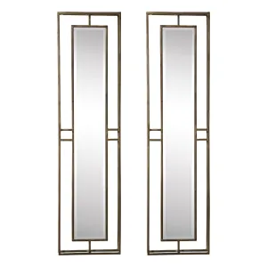 Uttermost Rutledge Gold Mirrors, S/2