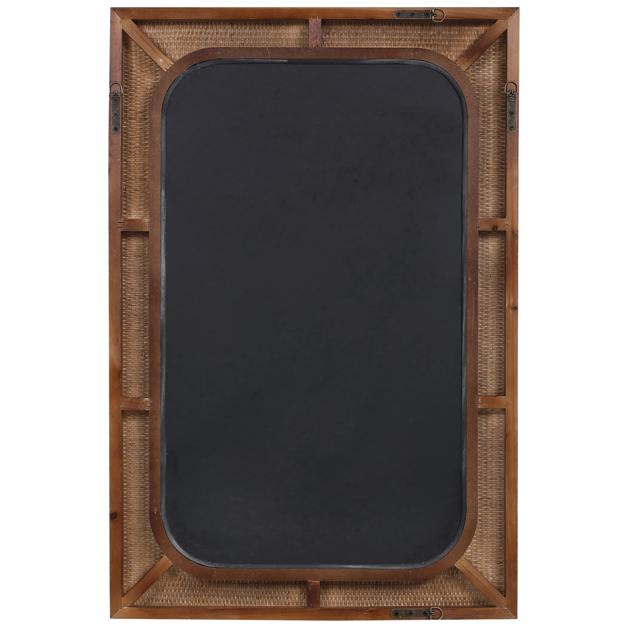 Uttermost Tahiti Rattan Mirror