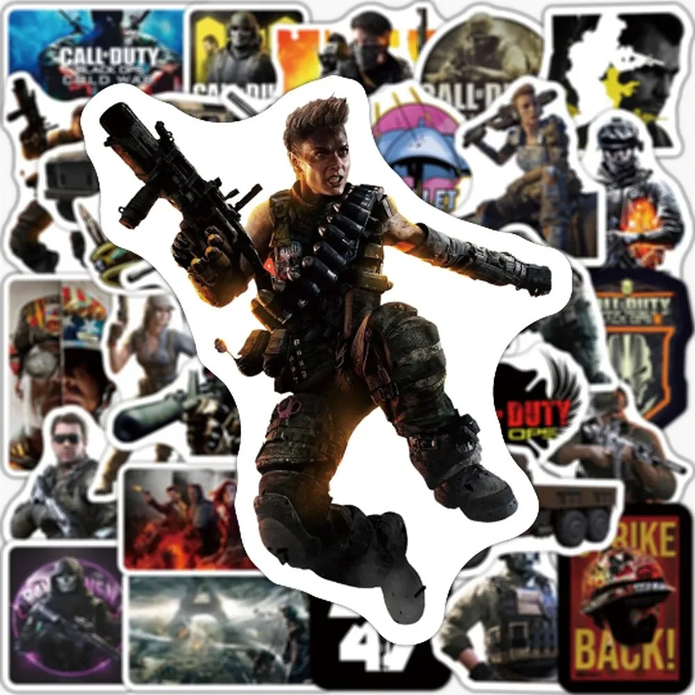 Video Game Call of Duty Stickers