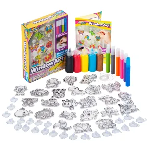 Window Paint Art Stickers Kit Kids