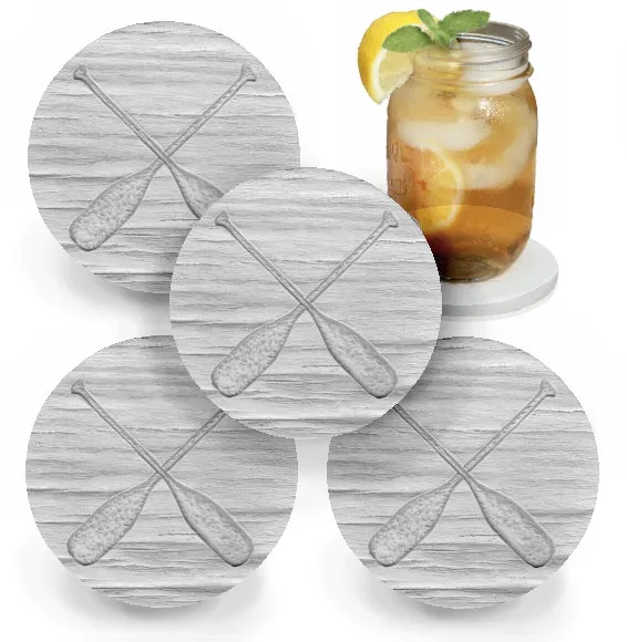 Wood Paddles Coasters