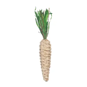 Woven Carrot Figurine