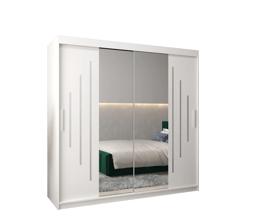 York I Sliding Door Wardrobe 200cm